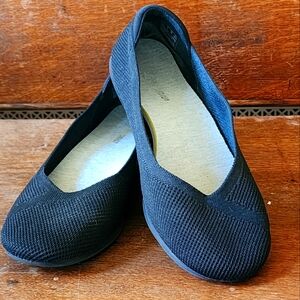 Clark's black flats